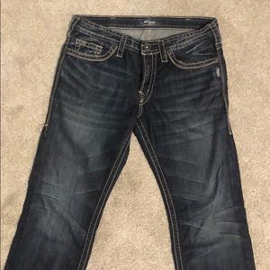 Silver jeans
